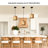 Toshiro Farmhouse Boho Wooden Pendant Light
