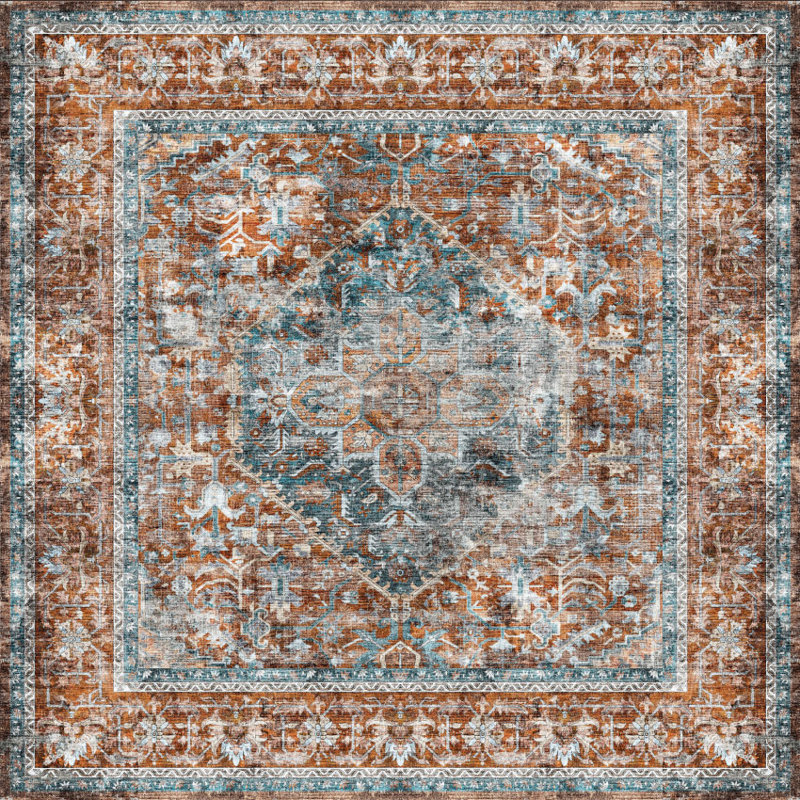 David Brown Easy to Clean Vinyl Mat, Rectangle 3' x 5'