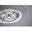 Eclipse 44" Dia x 17" H Round Concrete Outdoor Fire Pit Table-1741995628-1741830871