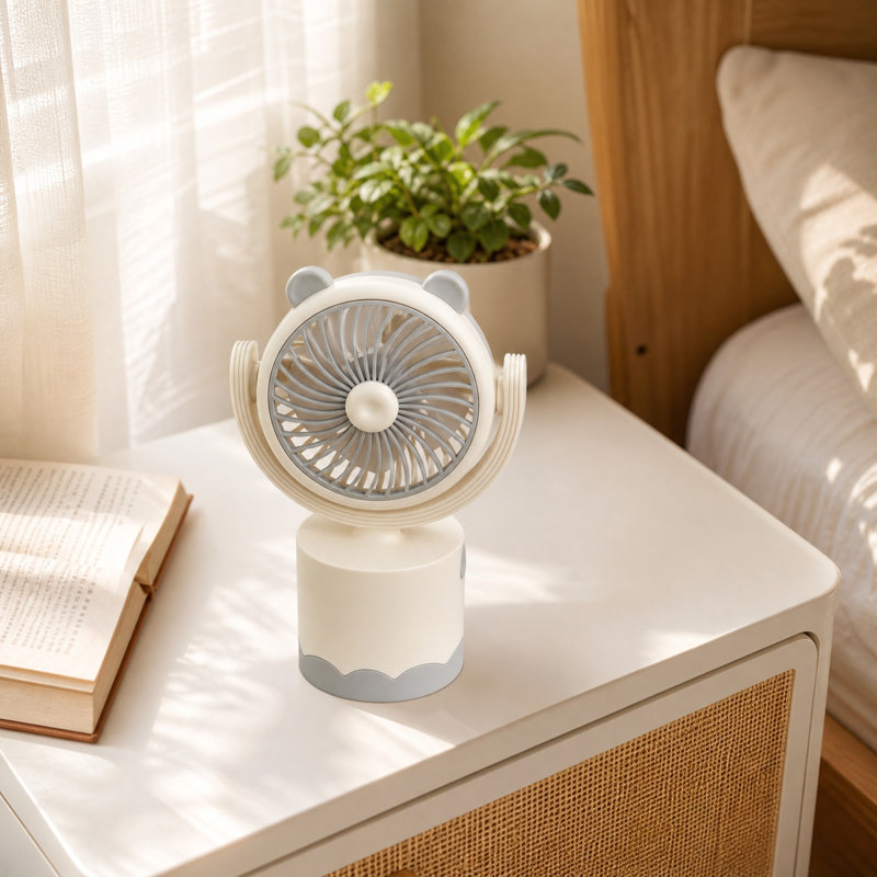 Mini ventilateur portatif USB USB, White
