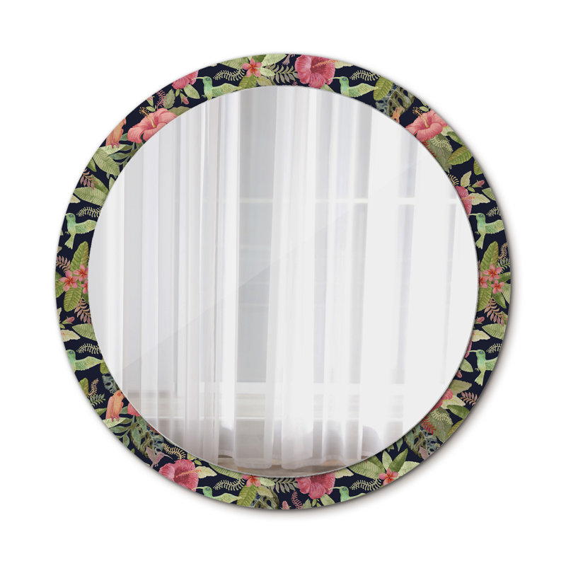 Huldar Glass Flat Wall Mirror, 100cm x 100cm