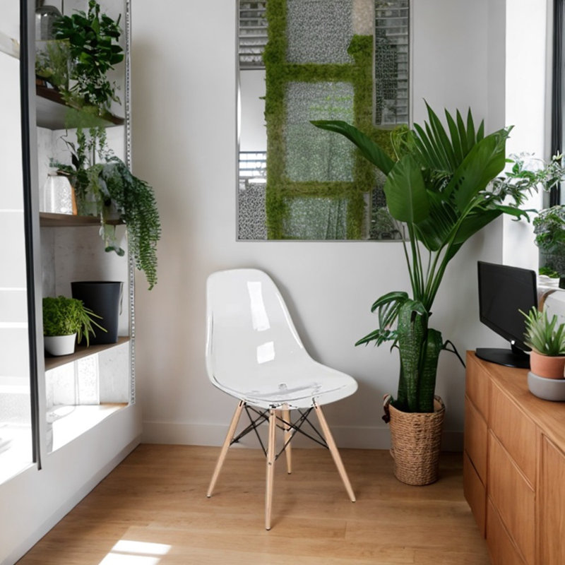 Chaise en acrylique Noeleen
