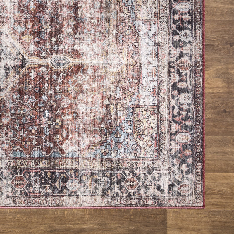 Devendr Oriental Indoor Rug, Rectangle 4' x 6'
