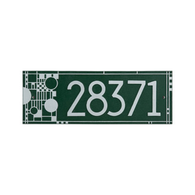 Frank Lloyd Wright Coonley Modern Plaque, Standard 1-line