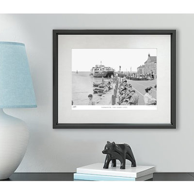 Yarmouth, The Ferry C1955 - Single Picture Frame Print