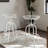 Swivel Counter Stool with Iron Frame-1394126574