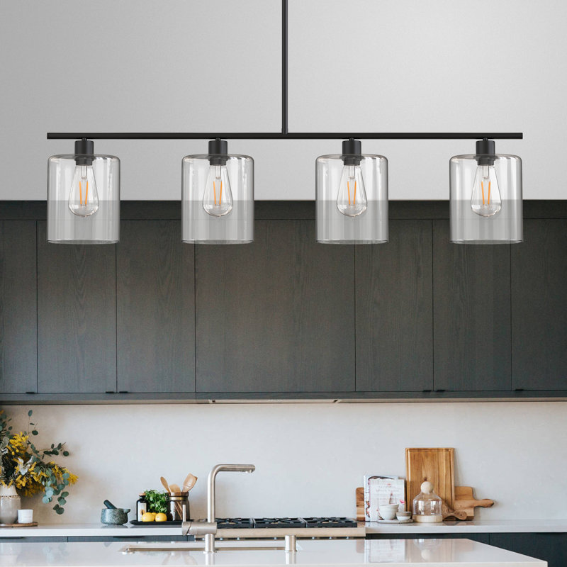 Helki 4 - Light Dimmable Square / Rectangle Chandelier