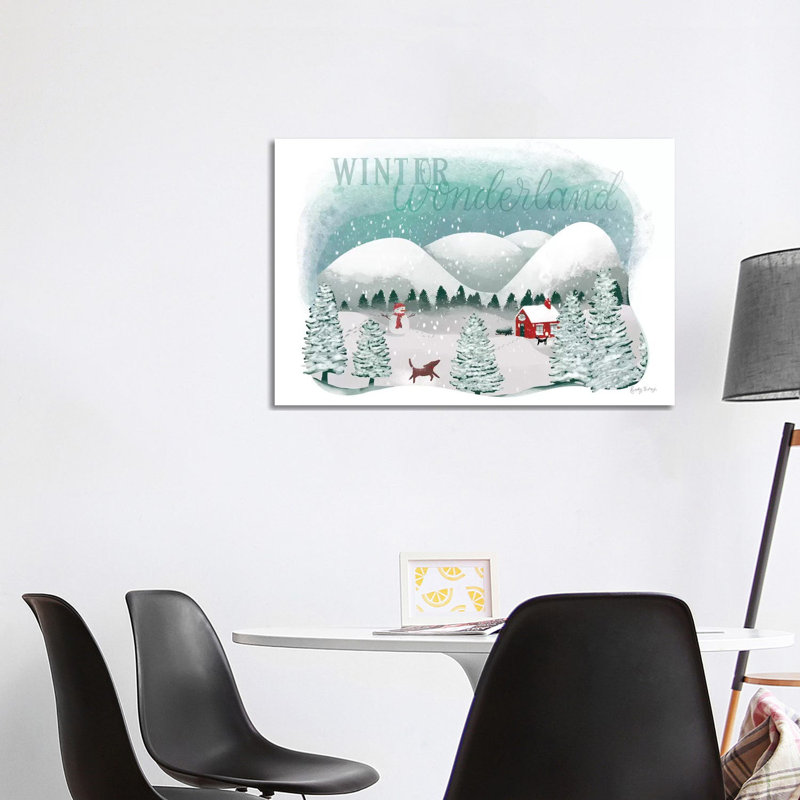 Winter Wonderland I by Becky Thorns - Wrapped Canvas Print, 101.6 cm H x 66.04 cm W x 1.91 cm D