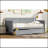 Royal Pine Wood Daybed with 2 Storage Drawers-155764070