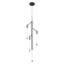 Luminaire suspendu cylindrique à DEL unique à 4 lumières Motif-64112592