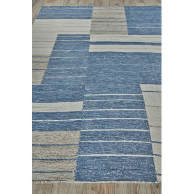 Scandinavian Hand Loomed Geometric Indoor Rug