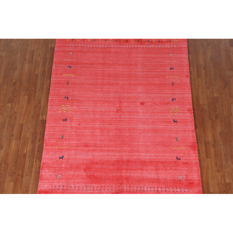 Tapis oriental tribal Gabbeh 5 x 8