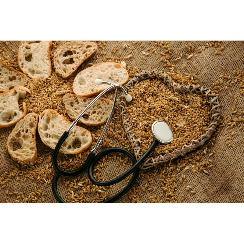 Gluten Free Bread - Wrapped Canvas Print, 81cm H x 122cm W x 3.8cm D