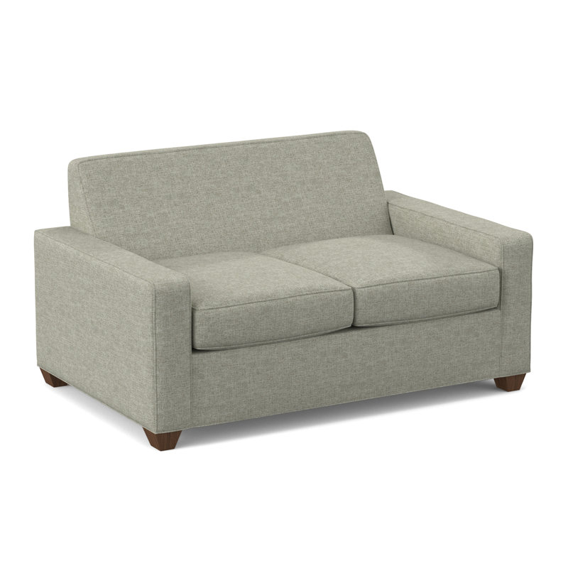 Avery 72" Square Arm Sofa, Montana Walnut, Archetype Quartz