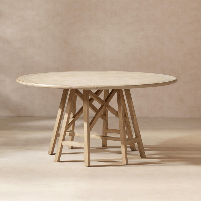 Holland 60" Reclaimed Wood Round Dining Table