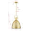 Luminaire suspendu Montrez, doré
