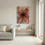 Ensemble de 1 tableau abstrait floral sur toile-129354416-129354420