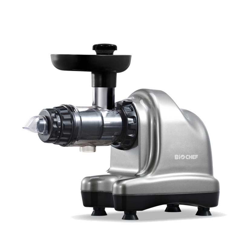 BioChef Axis 150 Watt Electric Slow Masticating & Cold Press Juicer, Silver