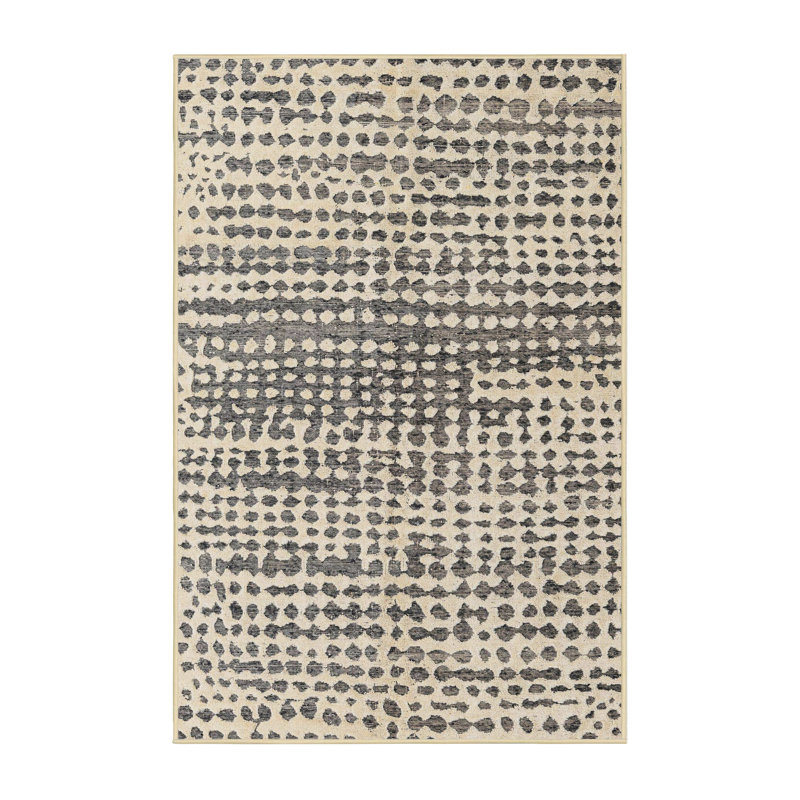 Abstract Indoor Rug, Rectangle 2' x 3'