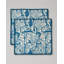 THE ENCHANTED WOODLAND DUSK BLUE NAPKIN SET