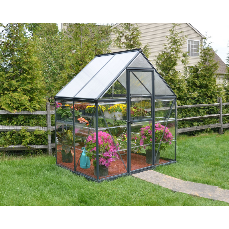 6.1 Ft W x 6.8 Ft D Greenhouse