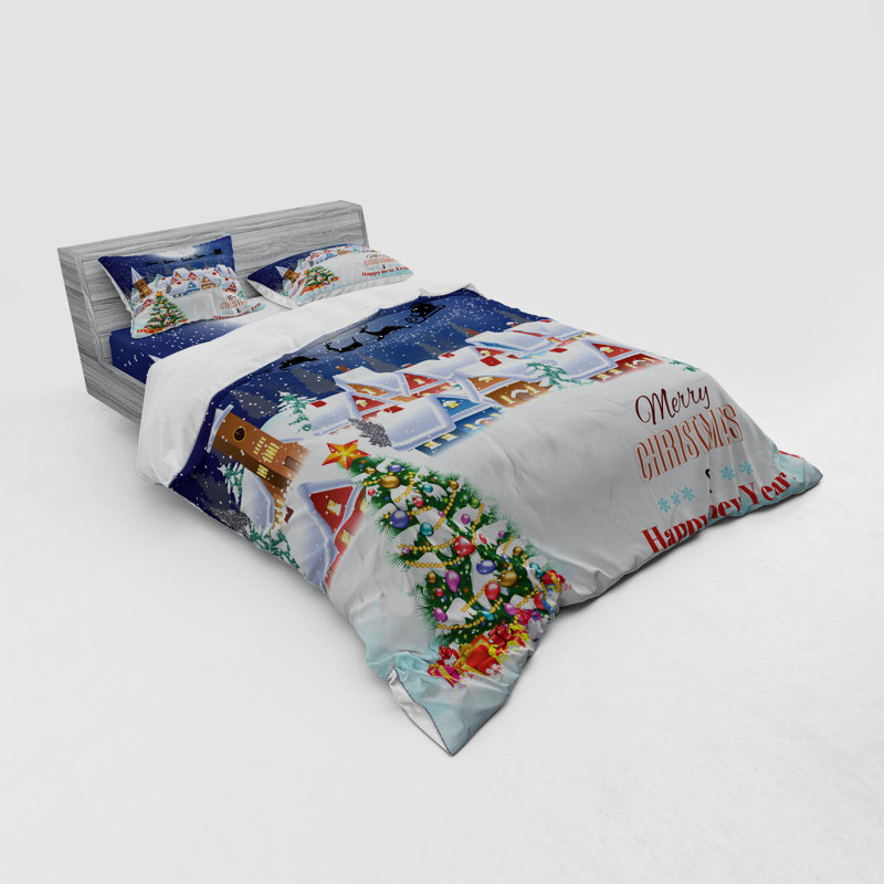 Polyester Duvet Cover, Queen Duvet Cover + 3 Additional Pieces