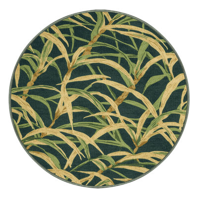 Washable Sugar Cane Hawaiian Area Rug