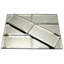 Carrelage mural de style rétro en verre brique biseauté rétro 3 "x 6"