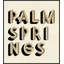 Neutral Palm Springs Framed Textual Art Canvas