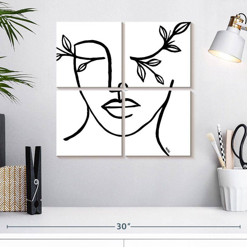 La beauté est dans l'œil du spectateur, H 18 po x l 18 po