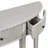 Console Table, Half Moon Accent Table With Drawer And Four Legs, Console Table For Indoor