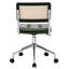 Chaise de bureau pivotante en similicuir Ayris-671295143