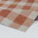 Outdoor Modern Boho Burnt Orange Checkered Rug