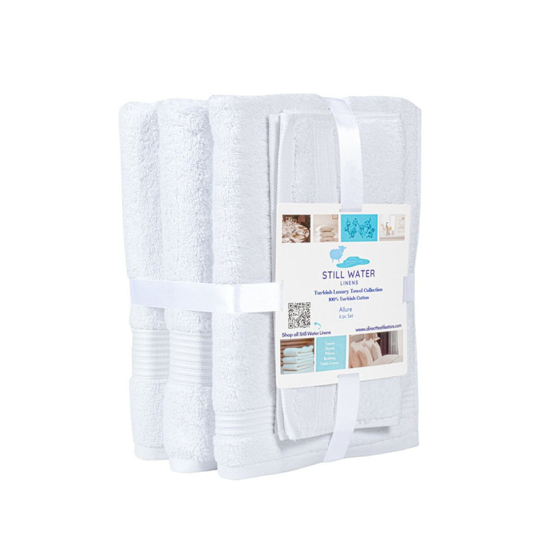 Ensemble de serviettes Allure, 60, Blanc