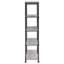 Bibliothèque de style industriel à 4 tablettes avec charme rustique et design polyvalent-700803868
