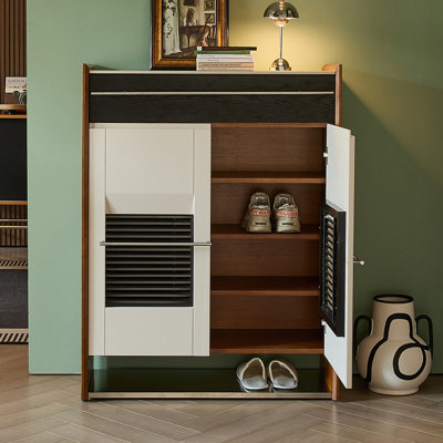 Light luxury trendy storage shoe cabinet