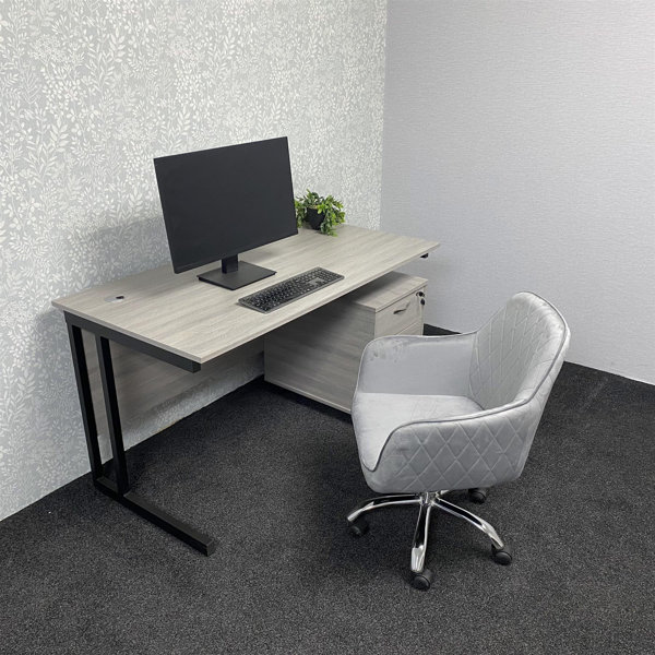 Borough Wharf Amarrie Computer Desk Office Set | Wayfair.co.uk