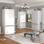 Armoire penderie 75 po H 6 portes avec 3 tringles de suspension (ensemble de 3)