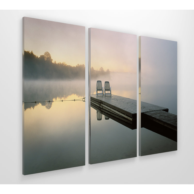 « algonquin provincial park », image multi-pièces sur toile tendue, H 40 po x l 60 po x P 1,5 po
