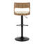 Ensemble de 2 tabourets de bar réglables Cecina