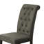 Ensemble de 2 chaises d'appoint rembourrées en tissu