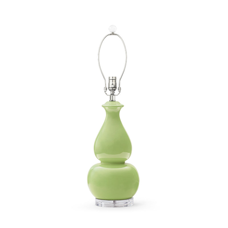 Emilia Table Lamp, Light Green