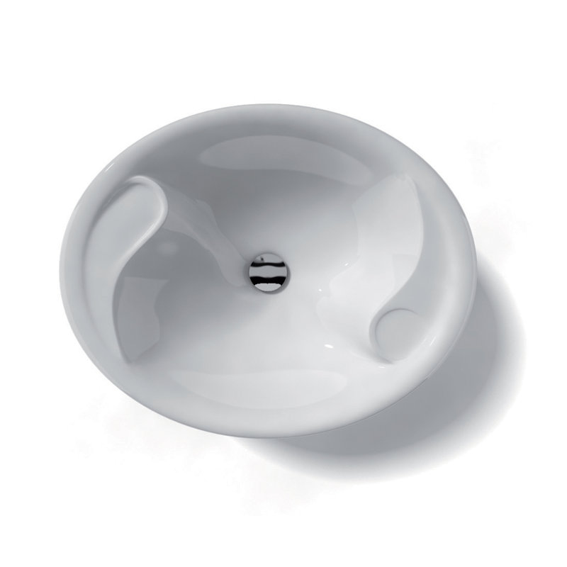 Ceramica 22'' L Bathroom Sink, Single Hole