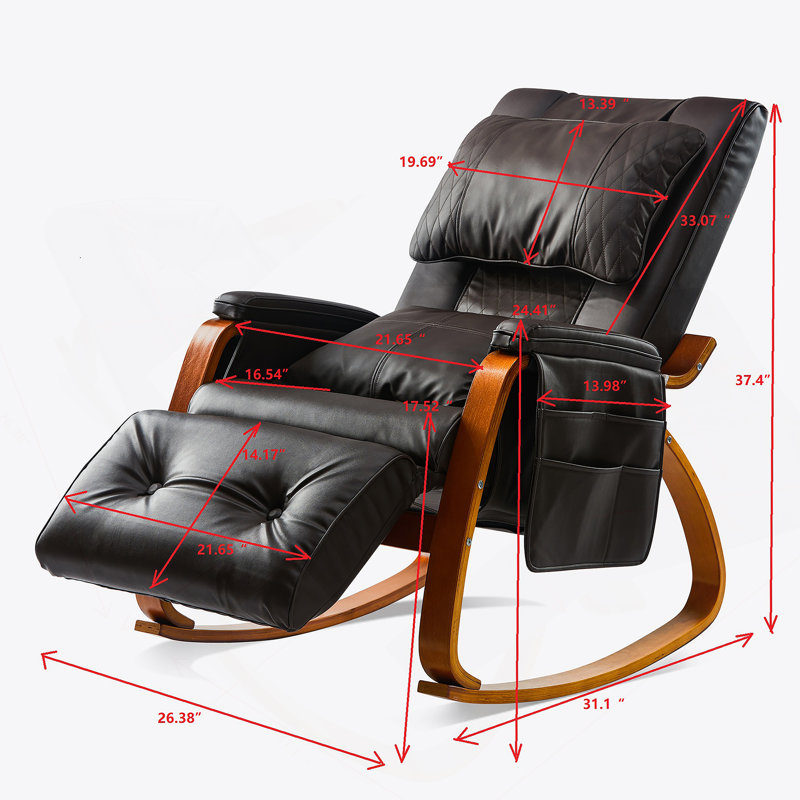 Chaise berçante confortable