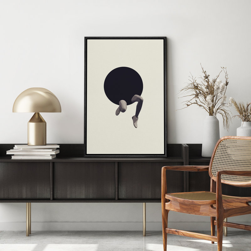 The Legs, Black, 24" H x 16" W