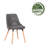 Pollark 17.72'' H Tufted Polyurethane Upholstered Side Chair-1862502193