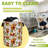 Foldable Laundry Basket With Handles, Waterproof Oxford Cloth Hamper For Clothes Storage, Toy Organizer For Bathroom, Bedroom, Or Laundry Room
