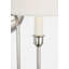 Vendome 21" Deep Arm Sconce with Linen Shade-1167288990