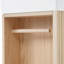 Meuble-lavabo 18,6 po avec lavabo, meuble-lavabo avec tablette à deux niveaux, orientation gauche ou droite, naturel-190651303