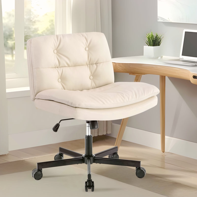 Fauteuil de bureau pivotant à 360 ° de grande taille avec roulettes